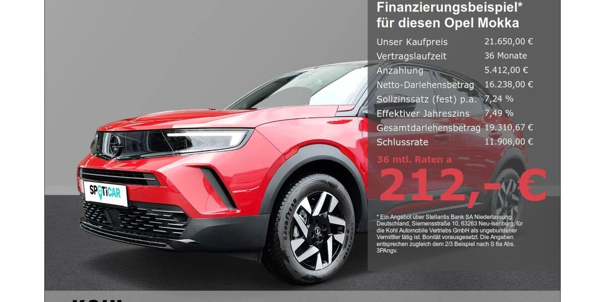 Opel Mokka 12.300 km 21.650 &euro; Aachen 52078