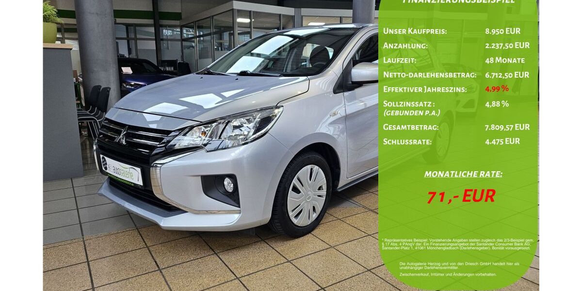 Mitsubishi Space Star 26.000 km 8.950 &euro; Geilenkirchen 52511