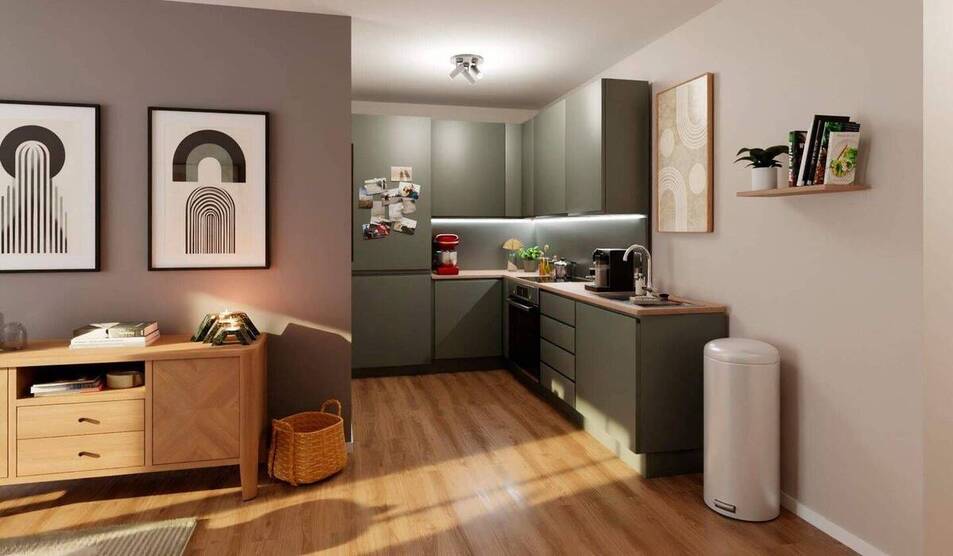 Eigentumswohnung mit Sonnen-Loggia 1 zimmer