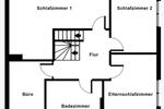 Große Wohnung in 2 Familienhaus mit Garten und Autogarage