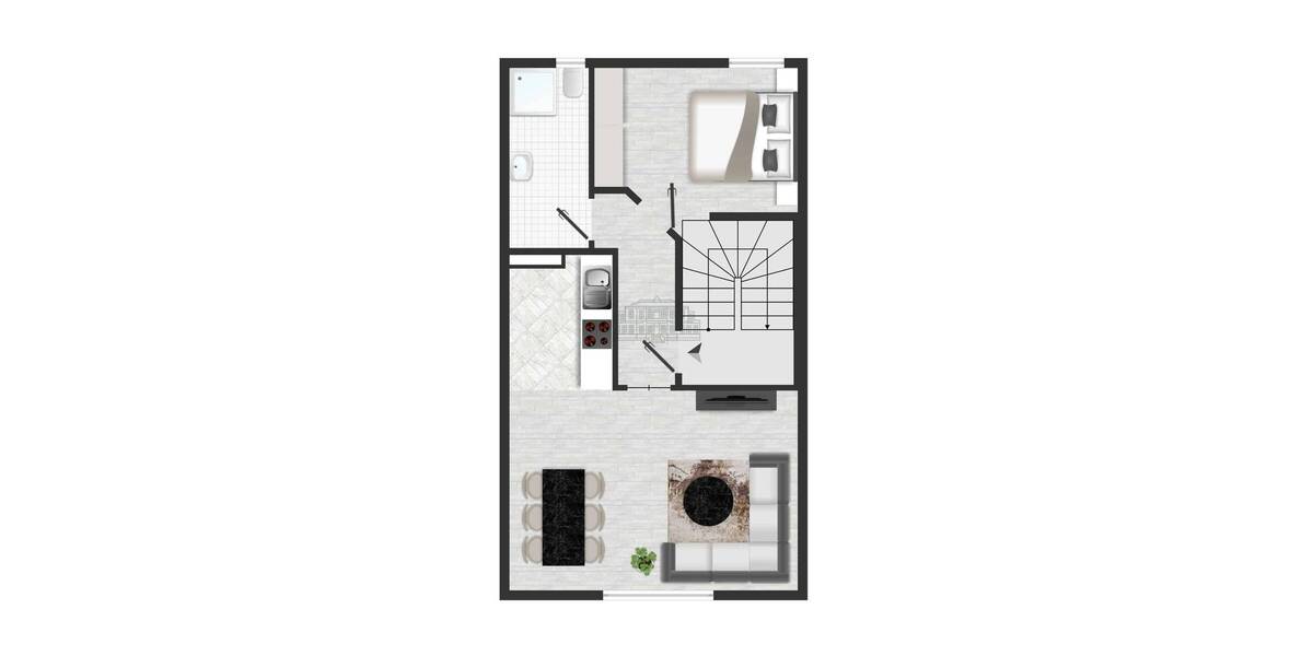 Etagenwohnung Aachen Aachen-Mitte - 2 Zimmer, 41 m&sup2;, 91.500&euro; | Angebot:26833808