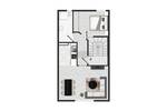 Etagenwohnung Aachen Aachen-Mitte - 2 Zimmer, 41 m&sup2;, 91.500&euro; | Angebot:26833808