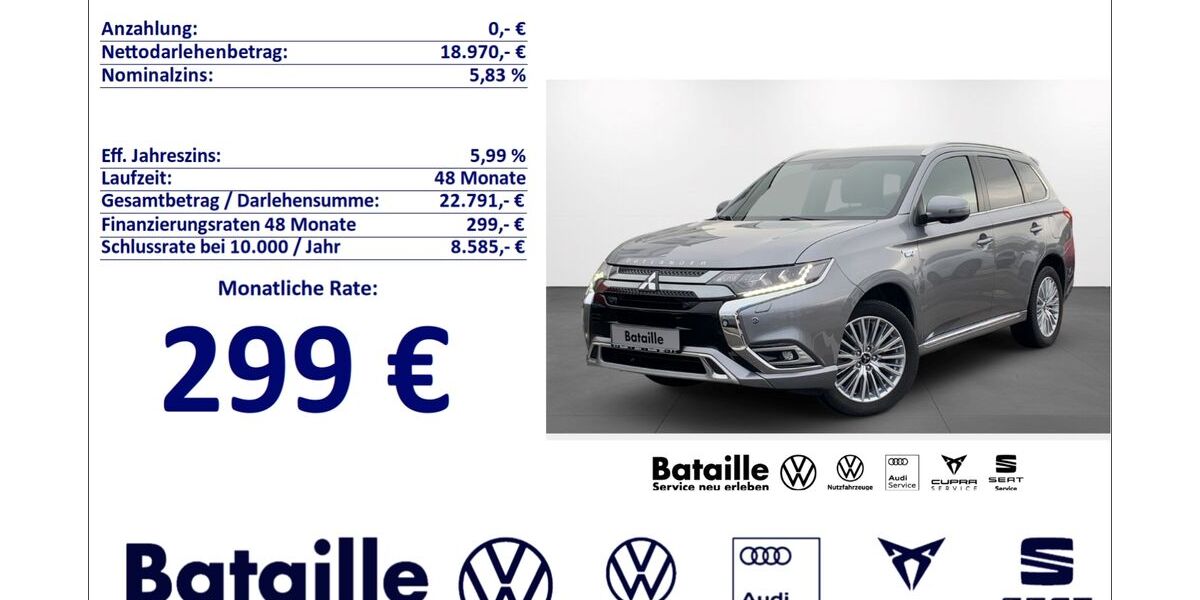 Mitsubishi Outlander 102.498 km 18.470 &euro; Jülich 52428