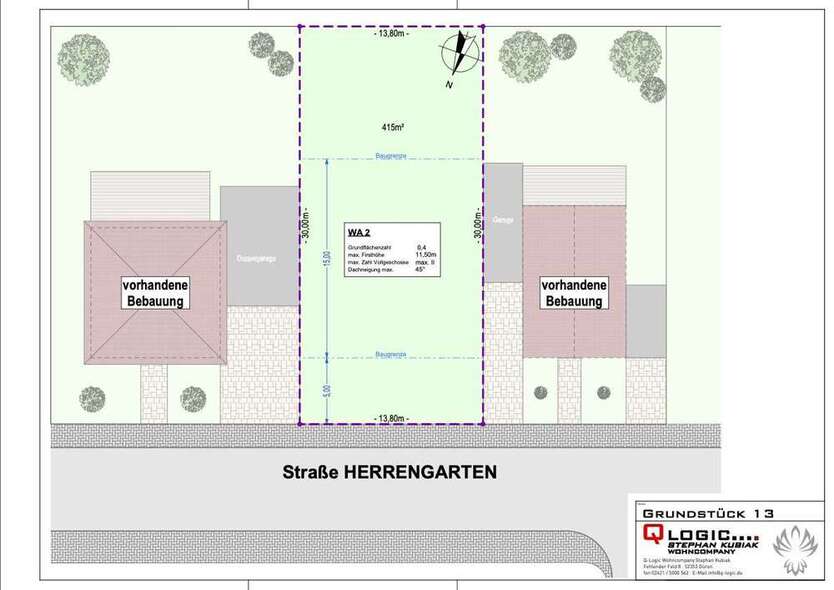 Grundstück zu verkaufen in Langerwehe 172.000 € 415 m²