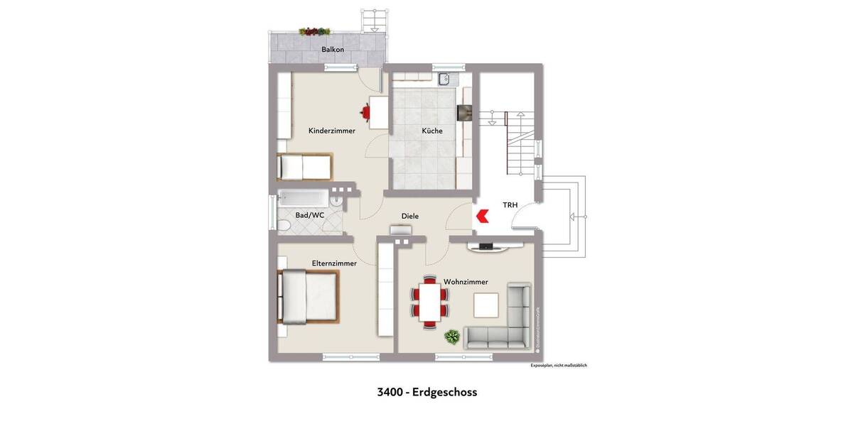 Mehrfamilienhaus, Wohnhaus Herzogenrath - 6 Zimmer, 143 m&sup2;, 389.000&euro; | Angebot:26917524