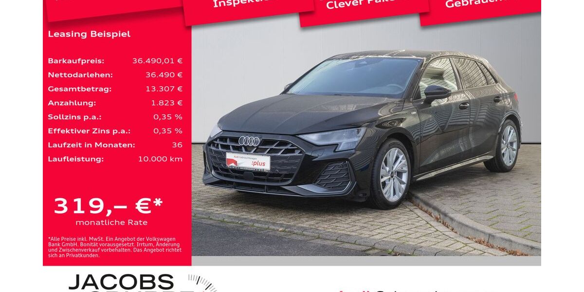Audi A3 19.120 km 34.280 &euro; Düren 52351