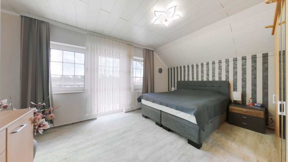 3D: Familienglück in ruhiger Lage - Sehr gepflegtes Einfamilienhaus mit Kamin, Balkon und viel Platz - Reihenendhaus Gangelt | Angebot:26777849
