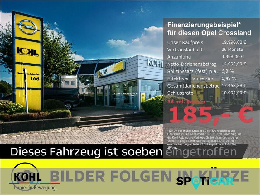 Opel Crossland (X) 13.000 km 19.990 € Aachen 52078