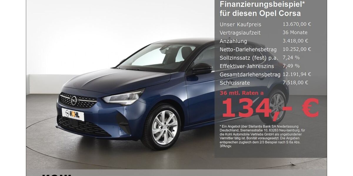 Opel Corsa 38.400 km 13.670 &euro; Aachen 52078