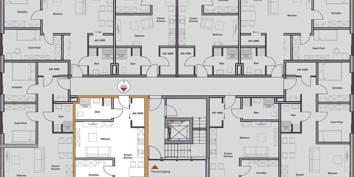 Etagenwohnung Nideggen - 2 Zimmer, 50 m&sup2;, 199.000&euro; | Angebot:25800911