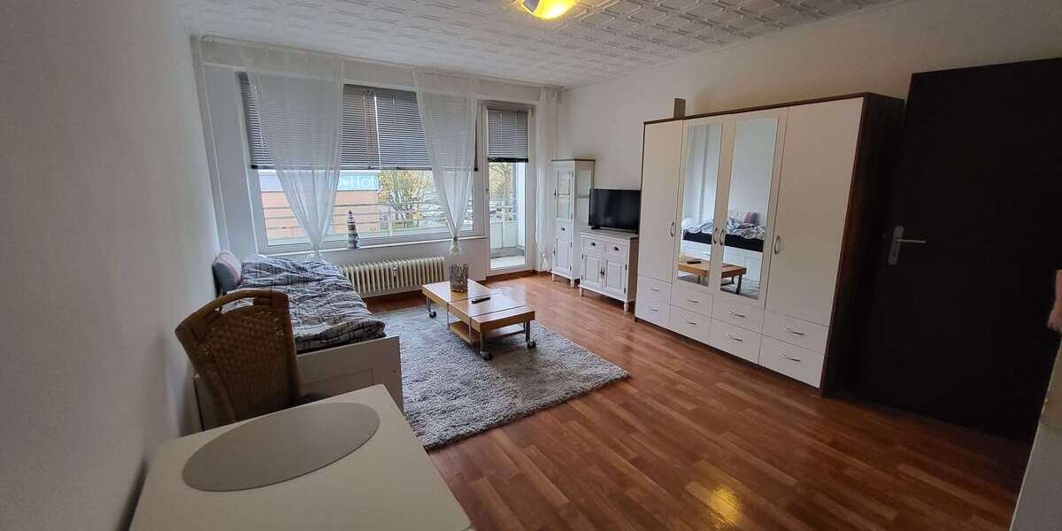 Etagenwohnung Aachen Driescher Hof - 1 Zimmer, 33 m&sup2;, 485&euro; | Angebot:27199839