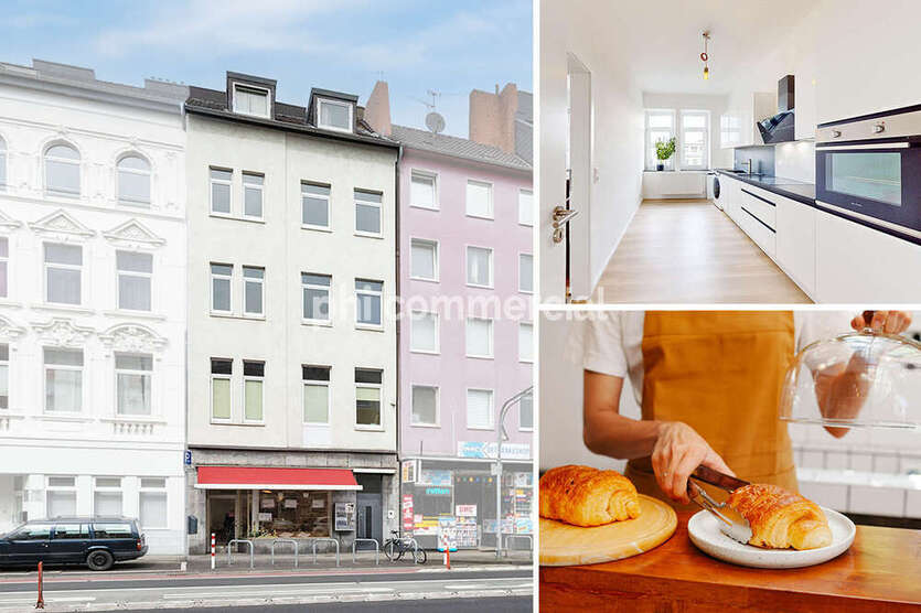 PHI AACHEN - Gepflegtes Dreifamilienhaus mit ausgebautem Dach und Gewerbefläche in Aachen-Zentrum!