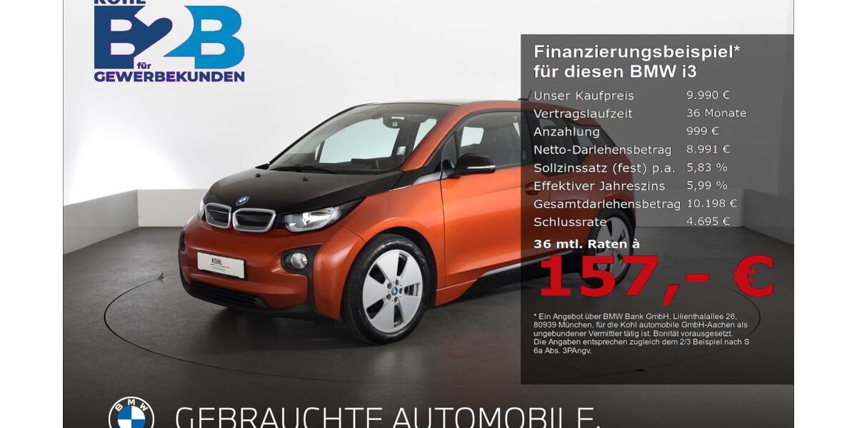 BMW i3 105.213 km 9.730 &euro; Aachen 52078