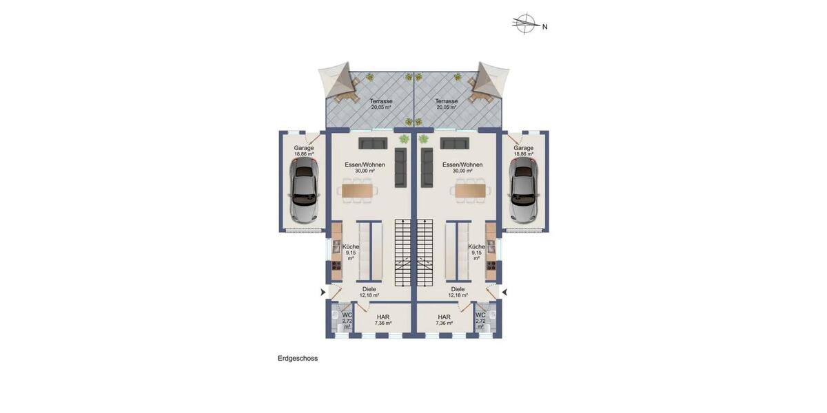 Doppelhaushälfte Düren Rölsdorf - 5 Zimmer, 178 m&sup2;, 529.000&euro; | Angebot:26891932