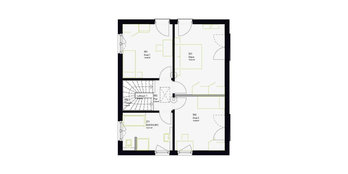 Einfamilienhaus Simmerath Rollesbroich - 6 Zimmer, 125 m&sup2;, 401.673&euro; | Angebot:26834556