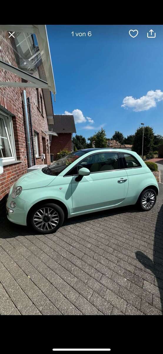 Fiat 500 89.000 km 6.300 € Übach-Palenberg 52531