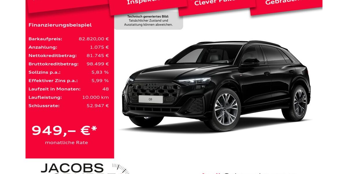 Audi Q8 9.863 km 71.420 &euro; Aachen 52078
