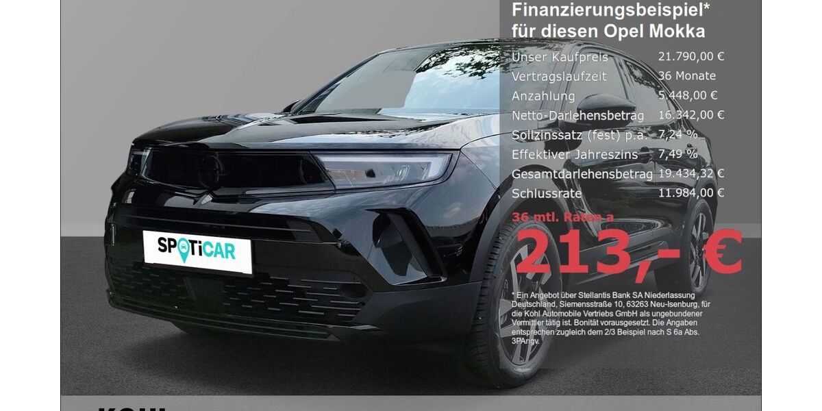 Opel Mokka 11.600 km 21.790 &euro; Aachen 52078