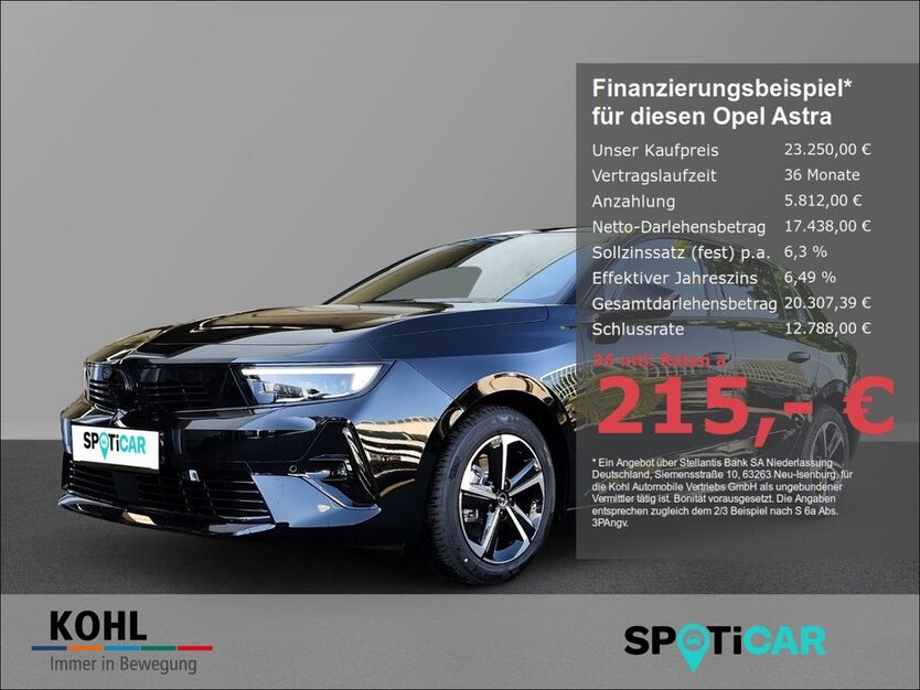 Opel Astra 26.700 km 23.250 € Aachen 52078