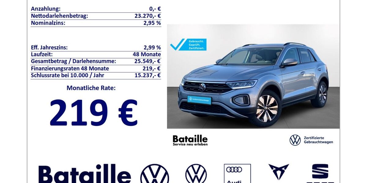 VW T-Roc 11.572 km 22.430 &euro; Jülich 52428