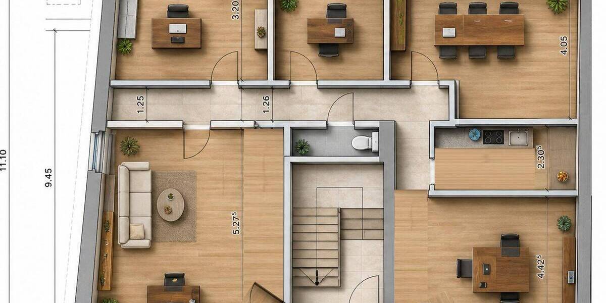 Gewerbeobjekt Aachen Eilendorf - 5 Zimmer, 98 m&sup2;, 1.200&euro; | Angebot:26417597