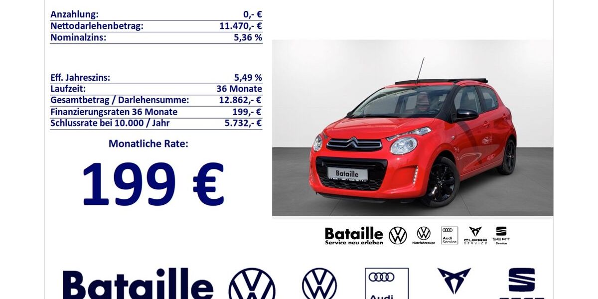 Citroen C1 28.732 km 11.470 &euro; Jülich 52428