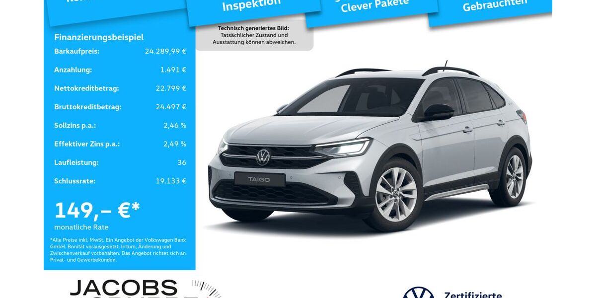 VW Taigo 12.788 km 23.290 &euro; Düren 52351