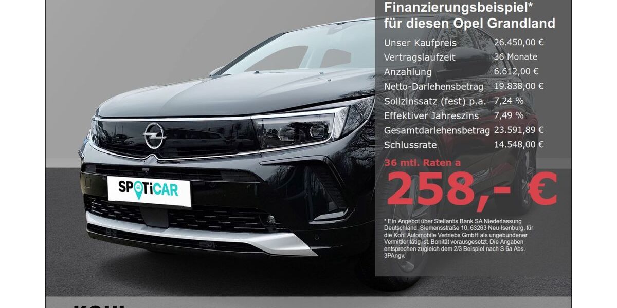 Opel Grandland (X) 14.300 km 24.790 € Aachen 52078