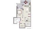 Etagenwohnung Herzogenrath - 2 Zimmer, 60 m&sup2;, 700&euro; | Angebot:26447998