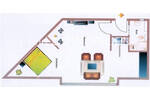 Dein neues Zuhause * Frei ab 01.10 * Nur Für Singles 1-Zimmer-Wohnung mit Blick ins Grüne