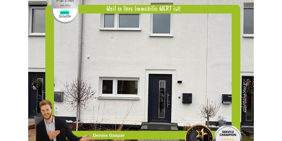 Modernes Reihenmittelhaus in Düren mit Garten und KfW 45 Standard 4 zimmer