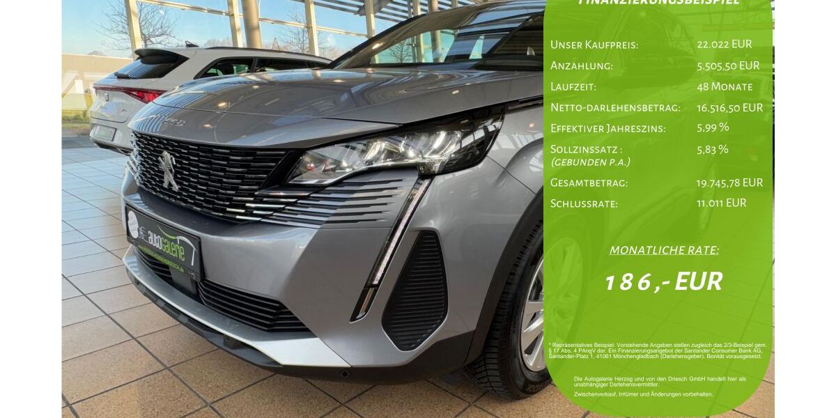 Peugeot 3008 2.803 km 22.022 &euro; Geilenkirchen 52511