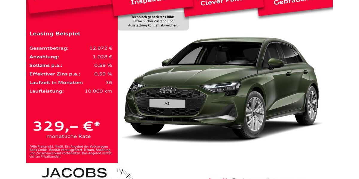 Audi A3 7.352 km 31.930 &euro; Geilenkirchen 52511