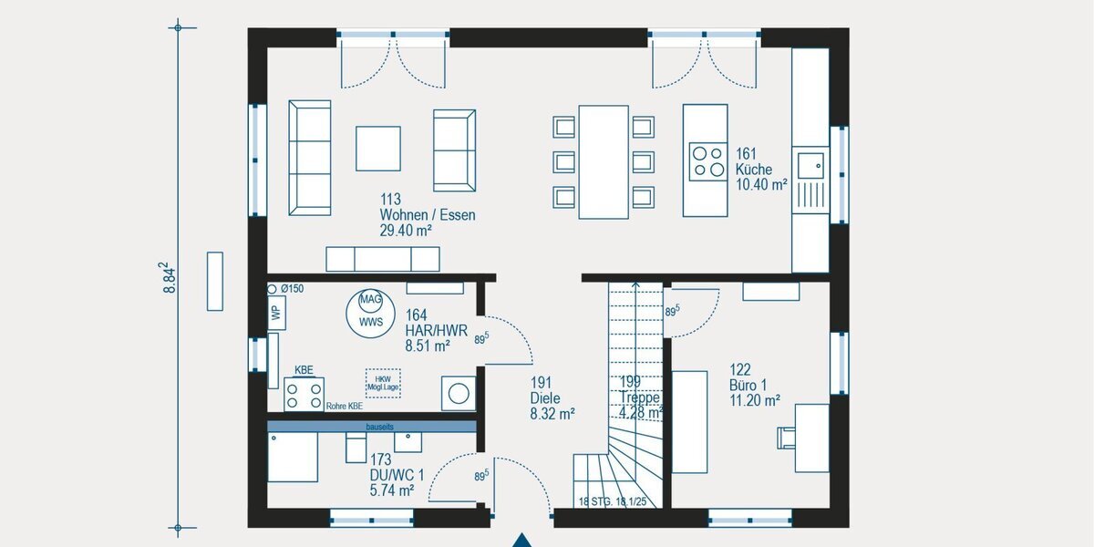 Ihr individuelles Einfamilienhaus - flexibel geplant und hochwertig gebaut! - Einfamilienhaus Nideggen | Angebot:27350382