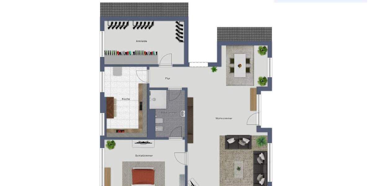 3-Zimmer-Dachgeschosswohnung im Loftstil mit Südbalkon und Stellplatz 3 zimmer