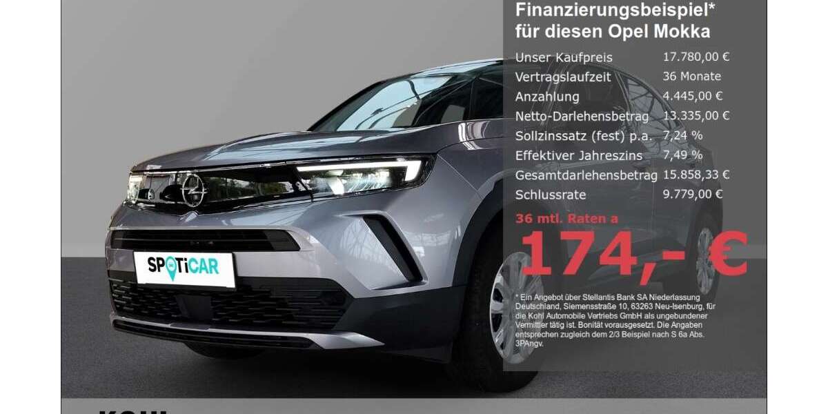 Opel Mokka 28.200 km 17.780 &euro; Aachen 52078