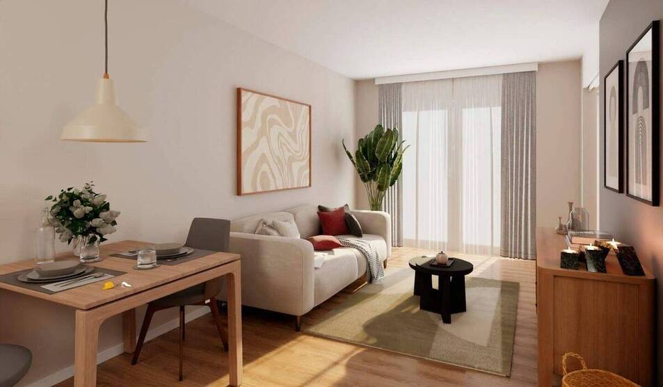 Eigentumswohnung mit Sonnen-Loggia 1 zimmer