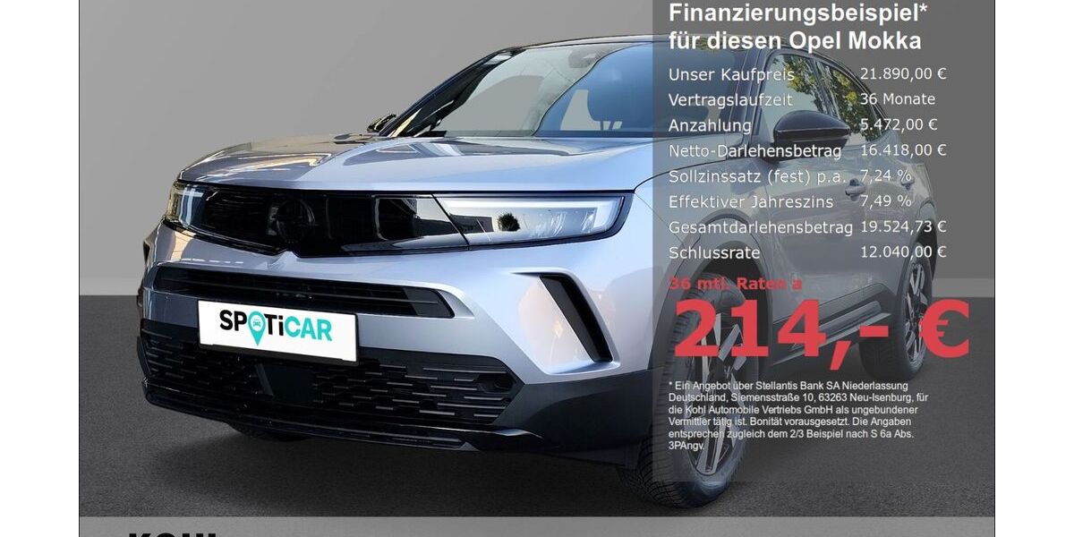 Opel Mokka 17.450 km 20.890 &euro; Aachen 52078