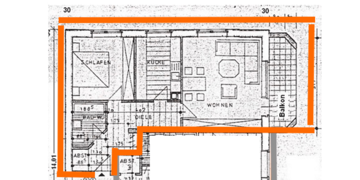 Etagenwohnung Stolberg (Rheinland) Atsch - 2 Zimmer, 62 m&sup2;, 575&euro; | Angebot:26778221