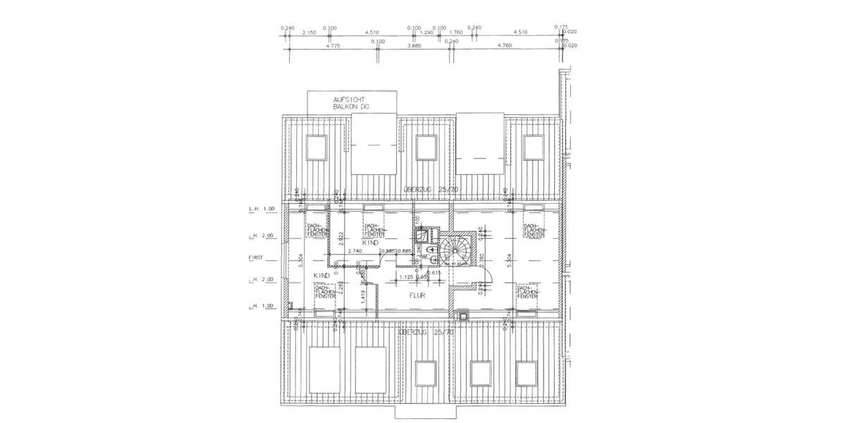 Dachgeschoßwohnung Aachen Eilendorf - 5 Zimmer, 119 m&sup2;, 380.000&euro; | Angebot:27202306