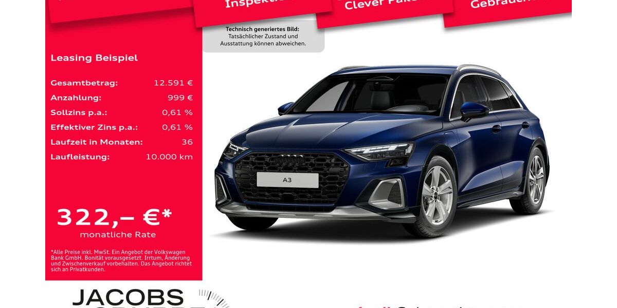 Audi A3 8.164 km 35.990 &euro; Düren 52351