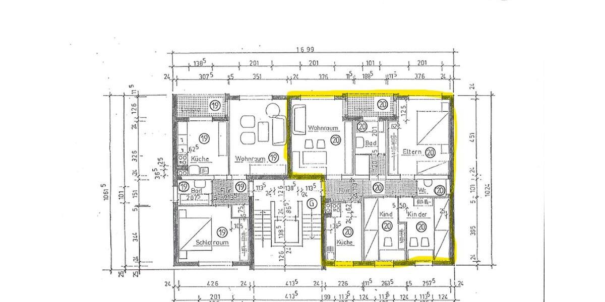 Dachgeschoßwohnung Aldenhoven - 4 Zimmer, 76 m&sup2;, 760&euro; | Angebot:26060422