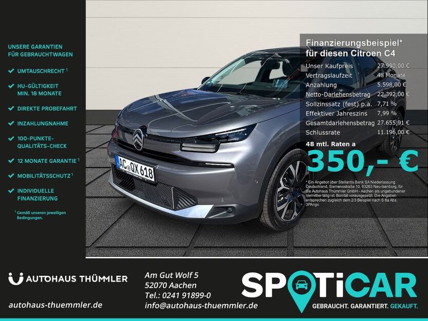 Citroen C4 5.000 km 27.990 € Aachen 52070