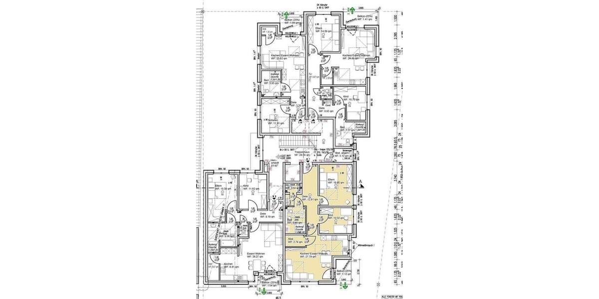 Etagenwohnung Geilenkirchen Tripsrath - 3 Zimmer, 79 m&sup2;, 333.800&euro; | Angebot:25686984