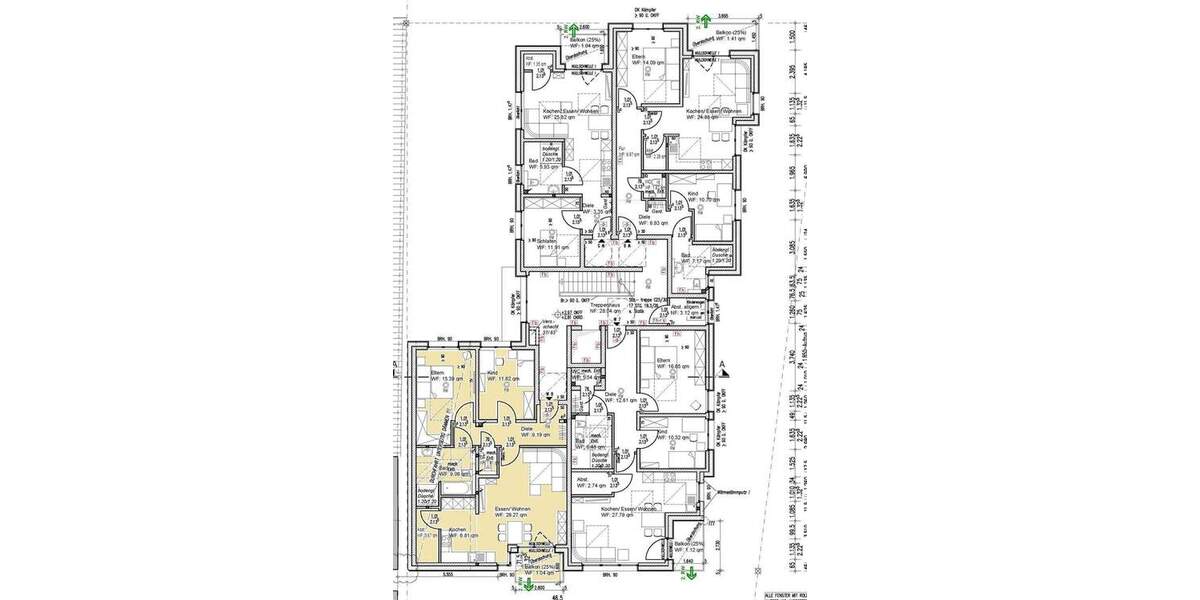 Etagenwohnung Geilenkirchen / Niederheid Tripsrath - 3 Zimmer, 84 m&sup2;, 363.200&euro; | Angebot:25686993