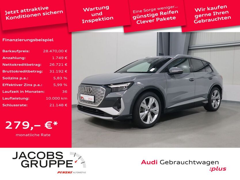 Audi Q4 e-tron 26.372 km 27.980 € Aachen 52078