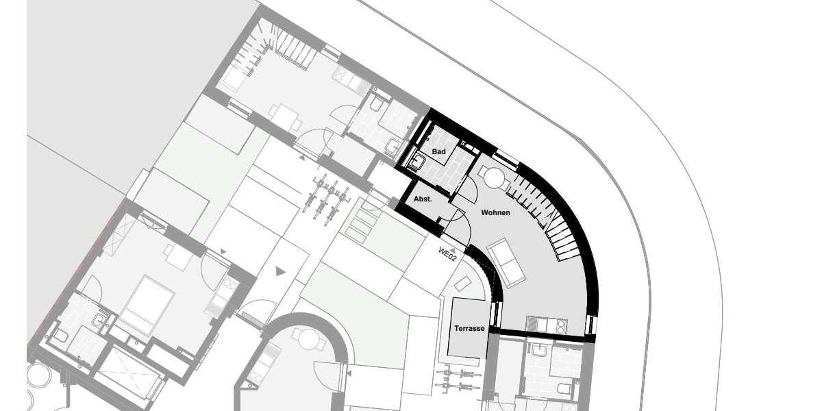 Einfamilienhaus Aachen Aachen-Mitte - 2 Zimmer, 62 m&sup2;, 1.350&euro; | Angebot:27250001
