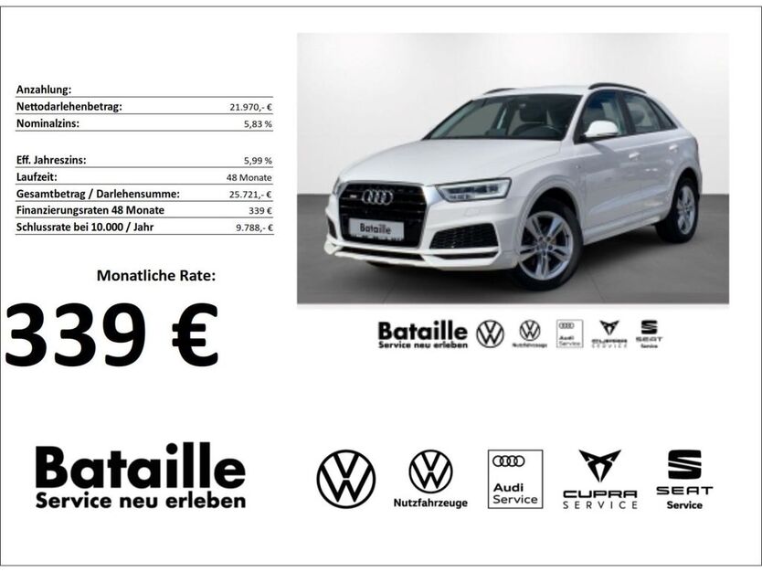 Audi Q3 87.210 km 21.970 € Jülich 52428