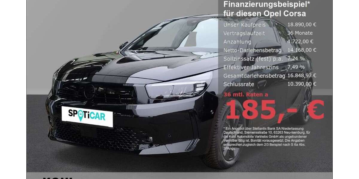 Opel Corsa 10.450 km 18.890 &euro; Aachen 52078