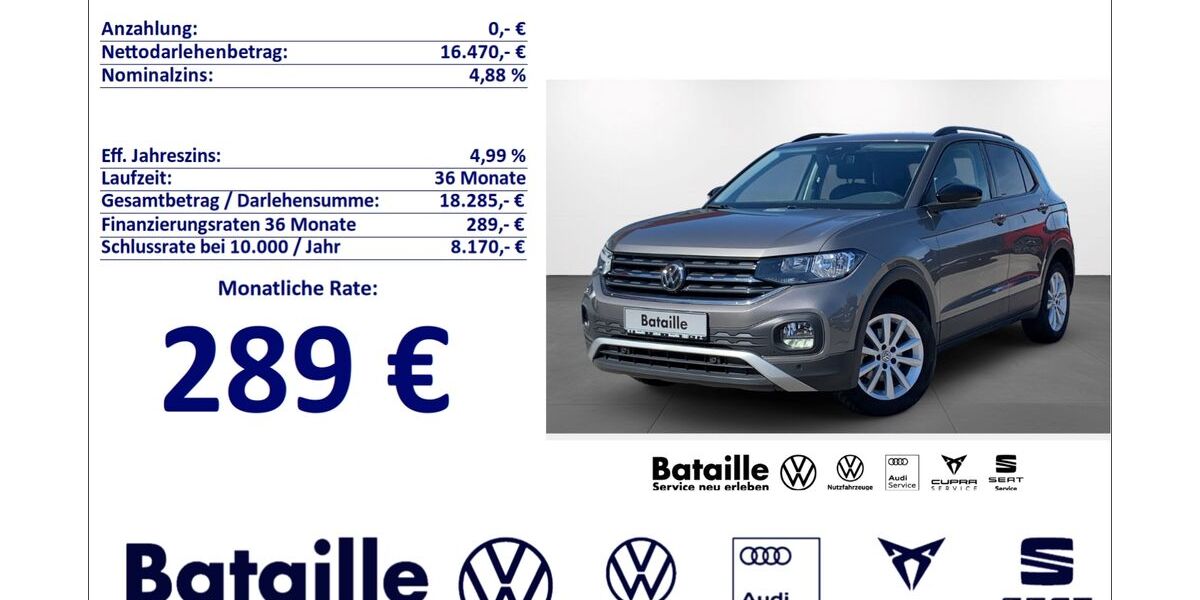 VW T-Cross 16.415 km 15.870 &euro; Jülich 52428